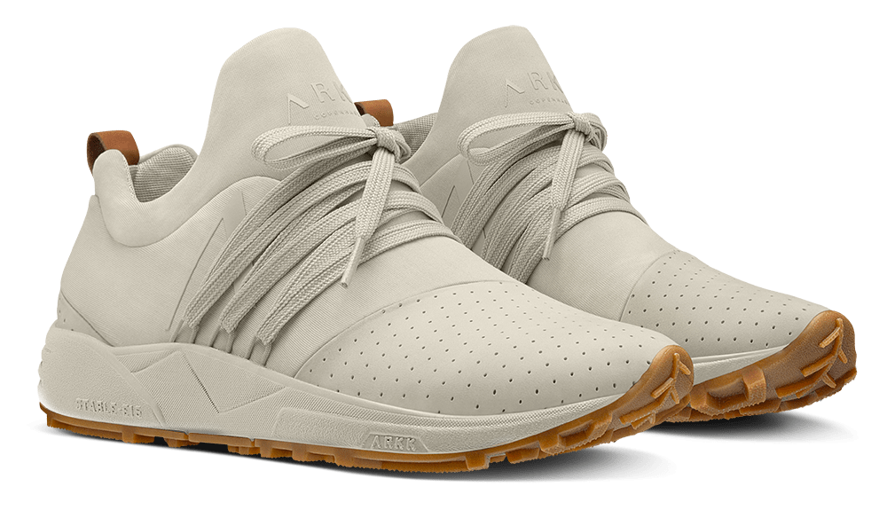 ARKK Collection Raven Nubuck S-E15 Vibram | Pelican Brown Gum | Men Raven